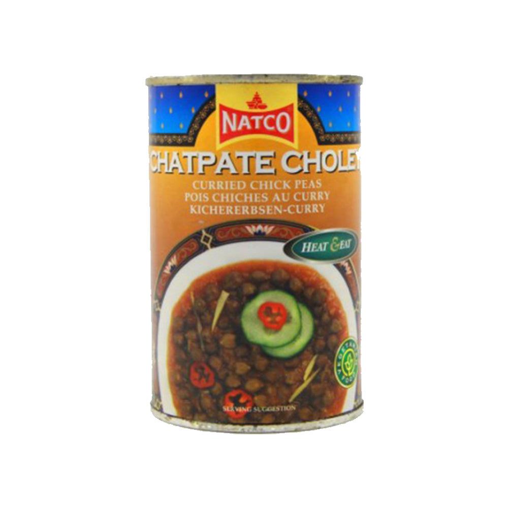 Natco Punjabi chole chatpate ready meals 450g